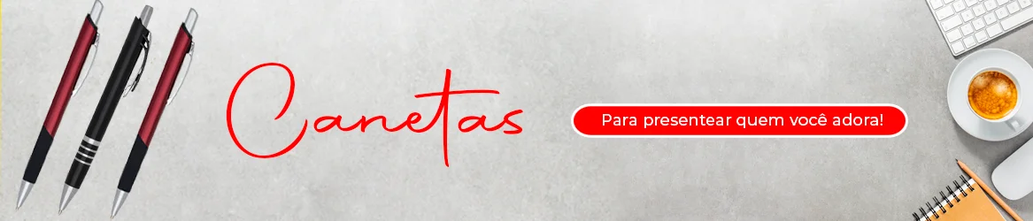 Canetas com Estojo Personalizado