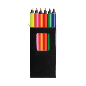 Caixa com 6 lápis de cor MERLIM