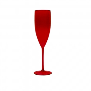 Taça para champagne VERMELHO-12023-VM