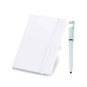 kit de caderno e caneta personalizados PRETO-1220kit-PRE