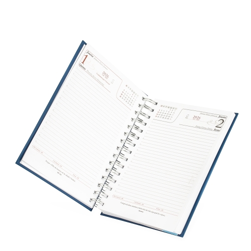 Agenda Diária 2026 Wire-o com Capa Prime-14462