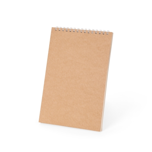 Bloco de Anotações Kraft Personalizado com Capa Wire-O-15473