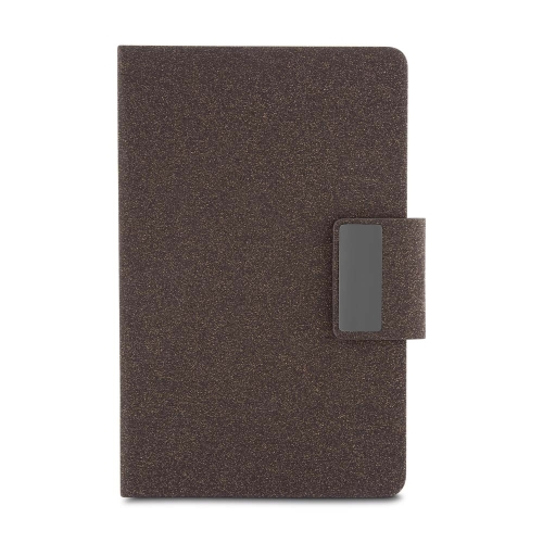 Caderneta PU Personalizada com Fibra de Café-15357