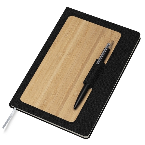 Caderneta em Bambu Personalizada-14984