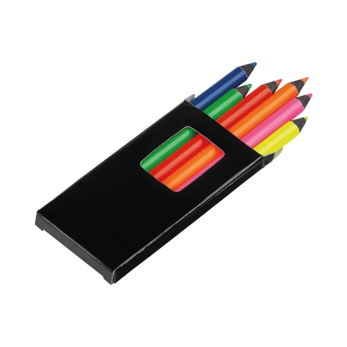 Caixa com 6 lápis de cor MERLIM-51767