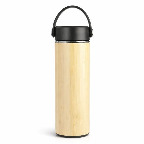 Garrafa Térmica Bambu 400ml Personalizada-19156