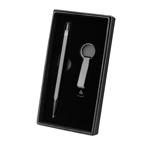 Kit Caneta e Chaveiro em Alumínio Personalizado-15363