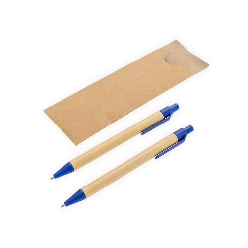Kit Ecológico Caneta e Lapiseira em Papelão-15348
