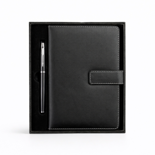 Kit Executivo Personalizado com Caderneta e Caneta-19143