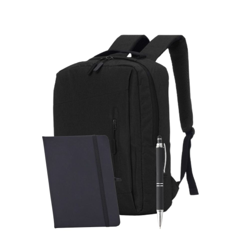 Kit Executivo Personalizado com Mochila, Caderneta e Caneta-11329-kit