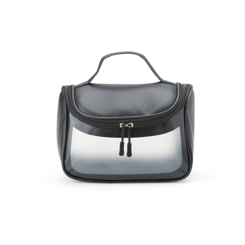 Nécessaire Personalizada em PU com Visor Transparente-18811