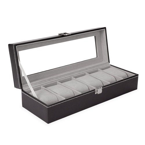 Porta-Relógios Personalizado em Couro Sintético-03145