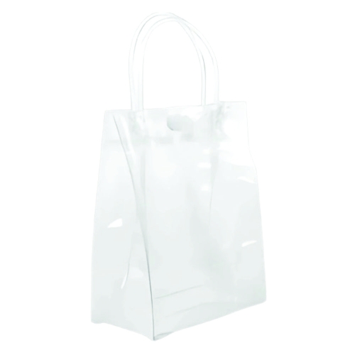 Sacola Transparente PVC com Botão-1515z