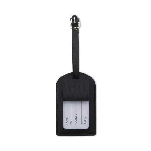 Tag Identificadora de Bagagem Personalizada em Couro Sintético-01199