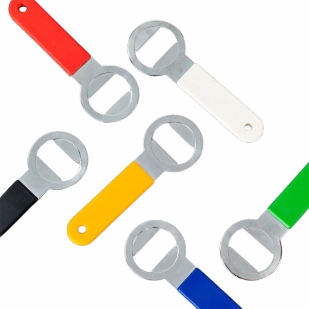 Abridor de Garrafa em Aço Personalizado para Empresas