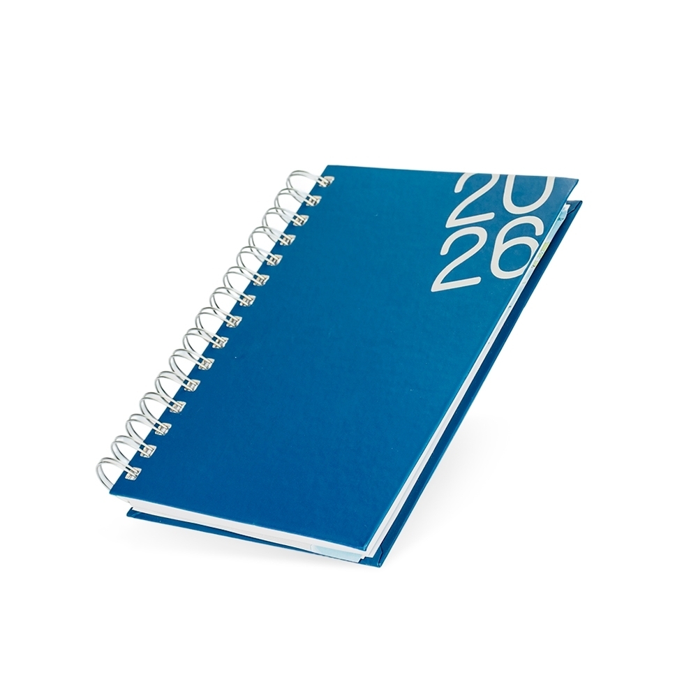 Agenda Diária 2026 Wire-o com Capa Sintética -14626