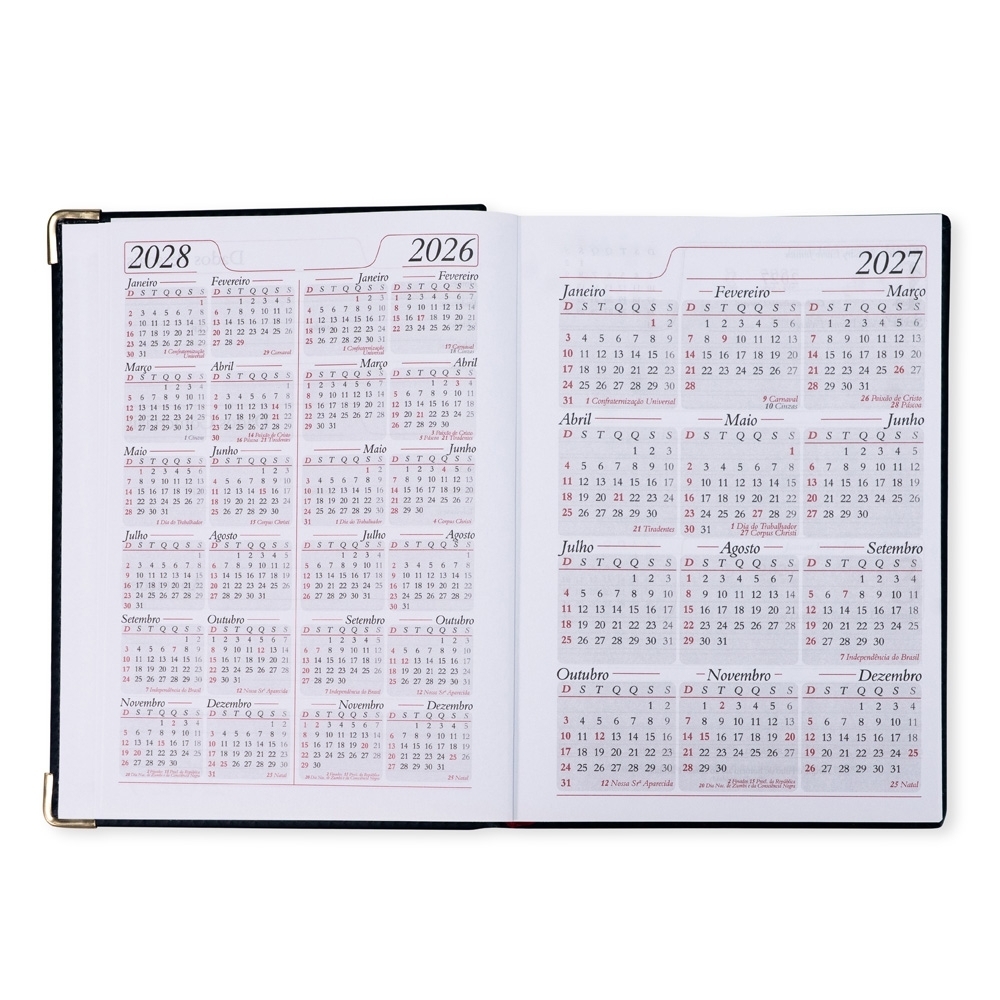 Agenda Diária 2027 Personalizada