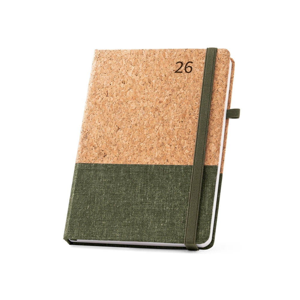 Agenda Personalizada B5 em Cortiça e Linho-66199