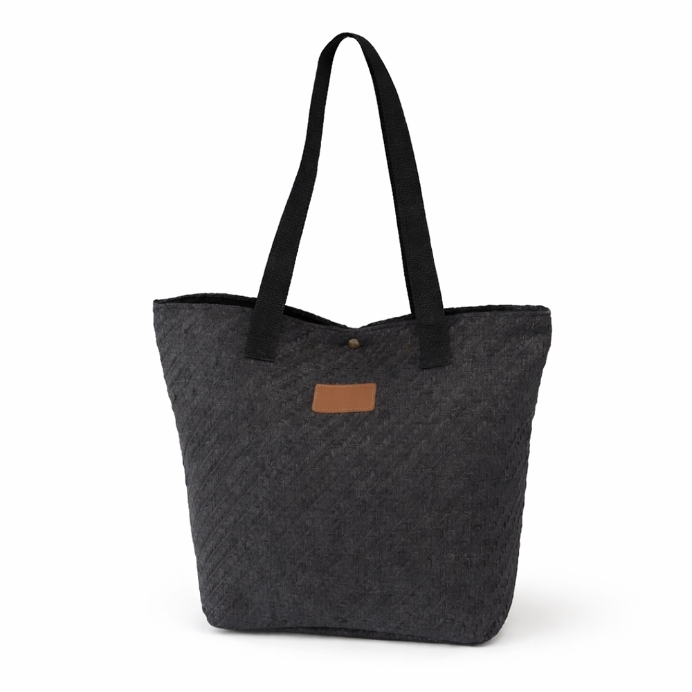 Bolsa Palha Trançada Personalizada-09177A