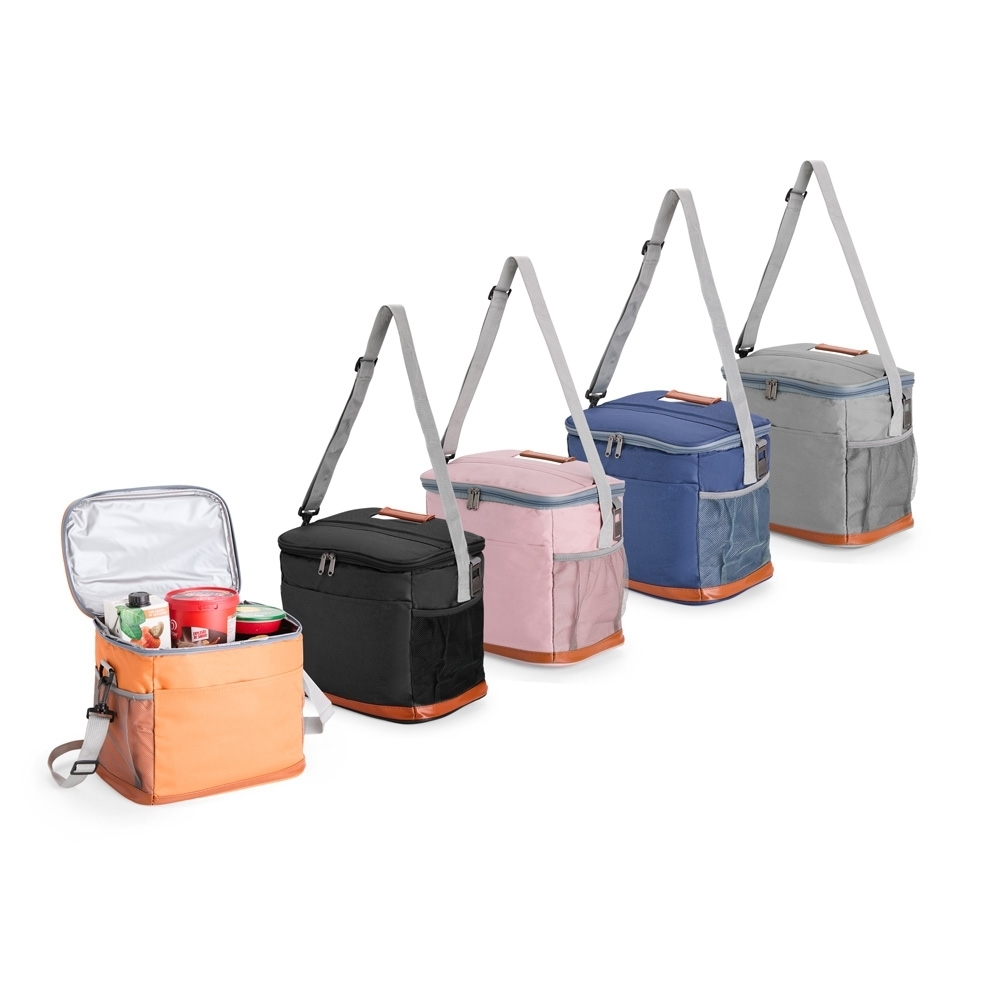 Bolsa Térmica 11L com Couro Sintético e Abridor 