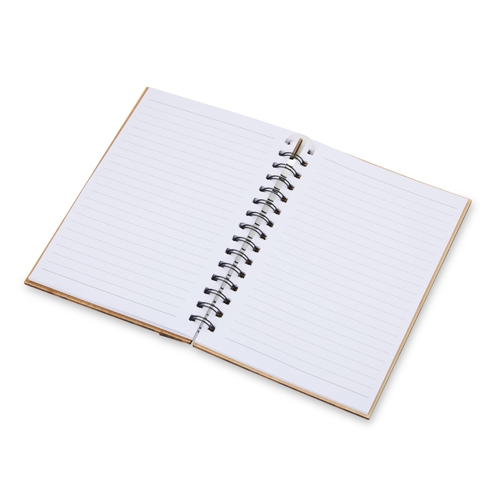 Caderno A5 Bambu Personalizado