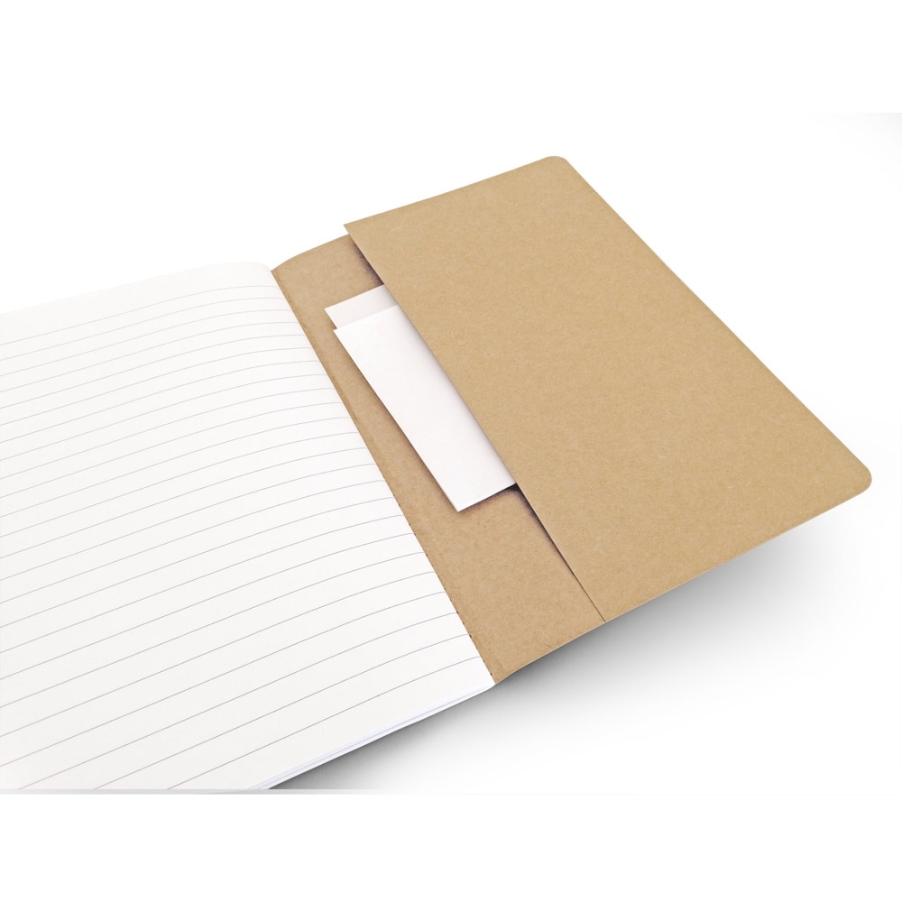 Caderno A5 Kraft Reciclado Personalizado
