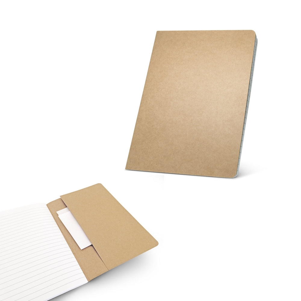 Caderno A5 Kraft Reciclado Personalizado
