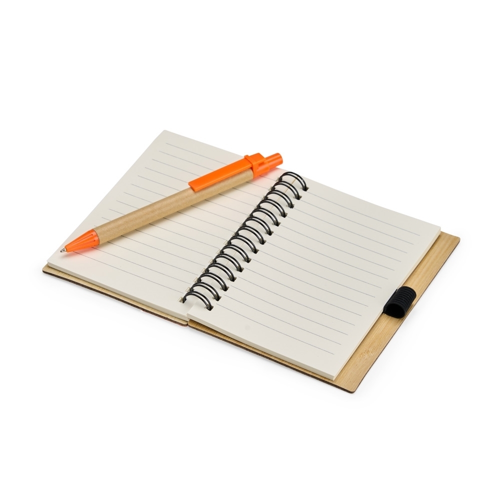 Caderno Ecológico com Caneta 