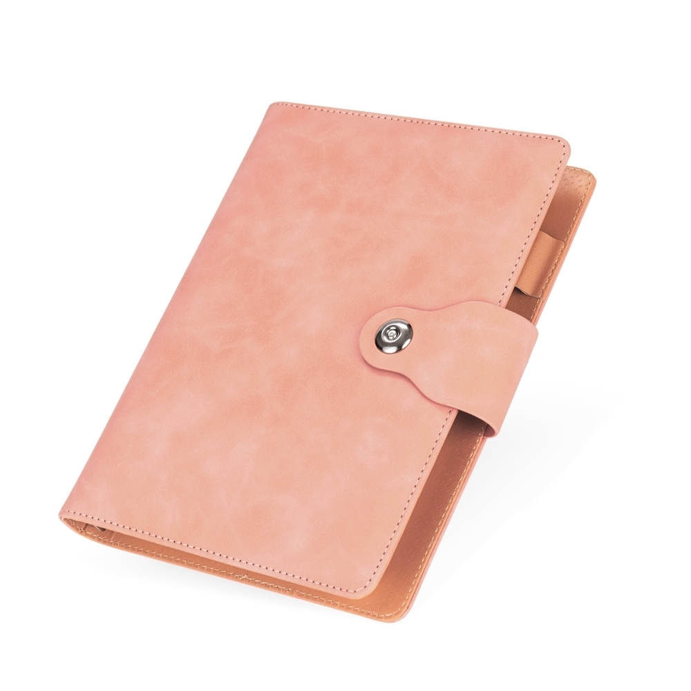 Caderno Fichário A5 Personalizado em PU com Fecho Magnético