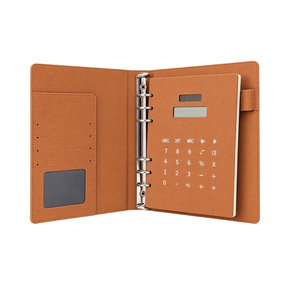 Caderno Fichário PU Personalizado