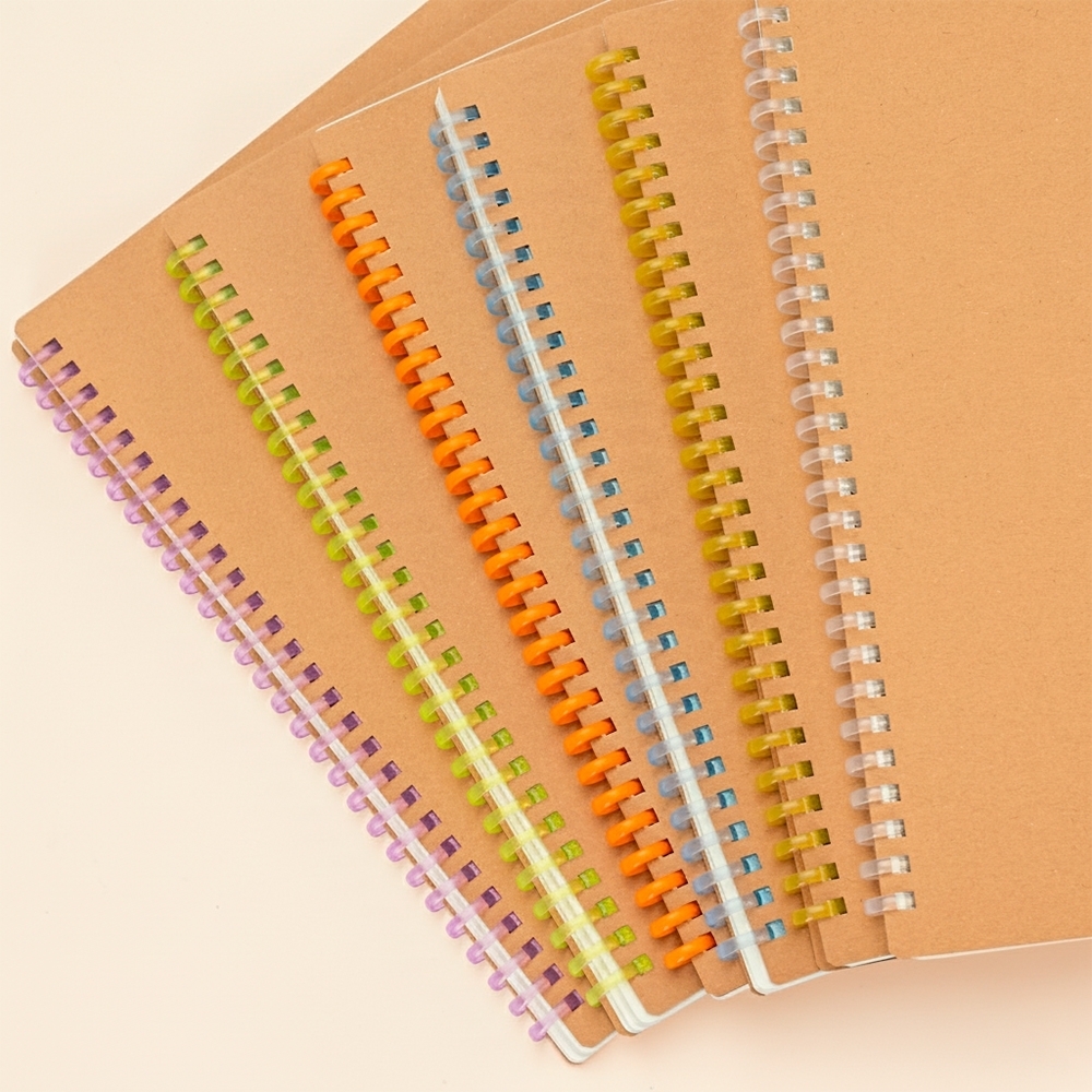 Caderno Kraft Personalizado com Capa Dura 