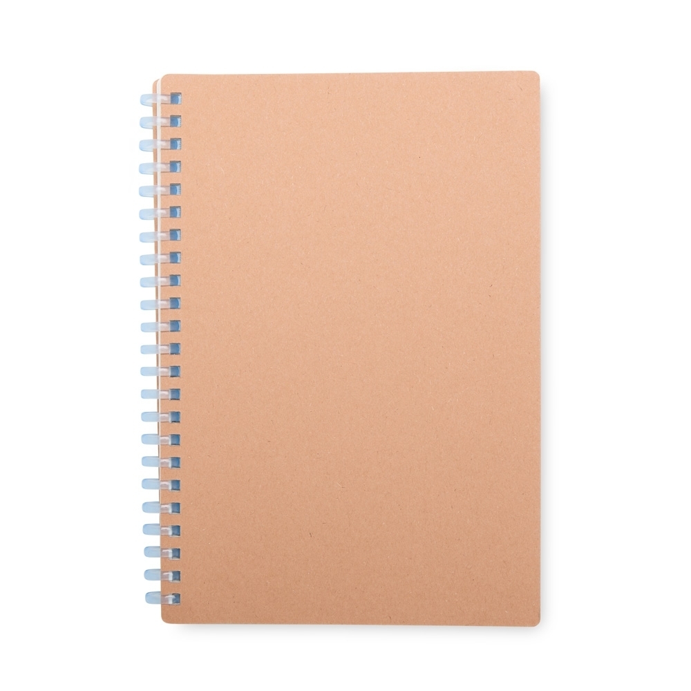 Caderno Kraft Personalizado com Espiral