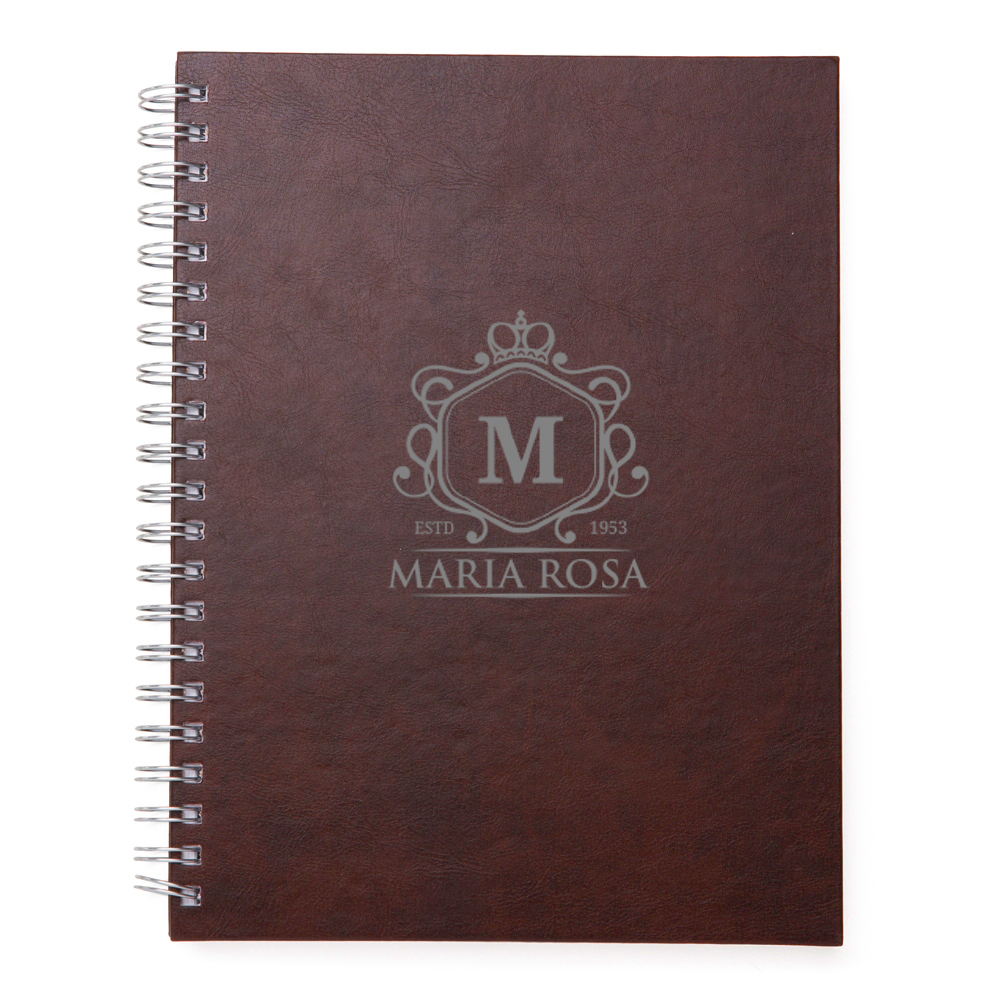 Caderno de Couro Sintético personalizado-13603