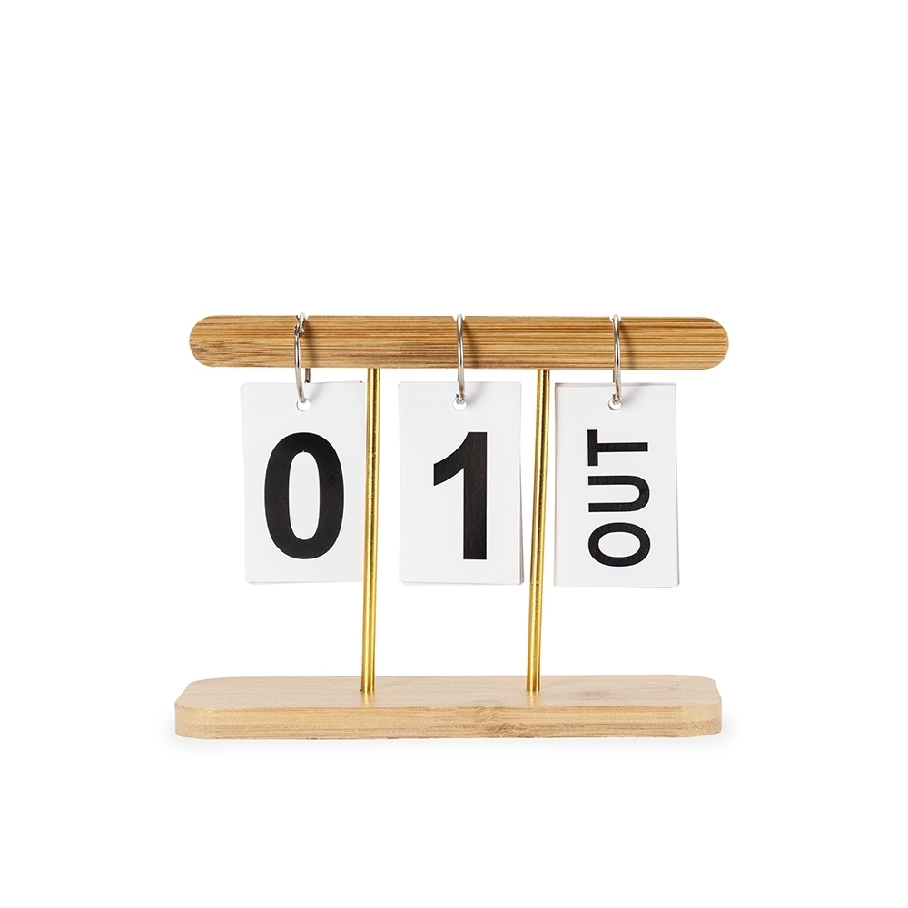 Calendário Permanente em Bambu Personalizado-19027