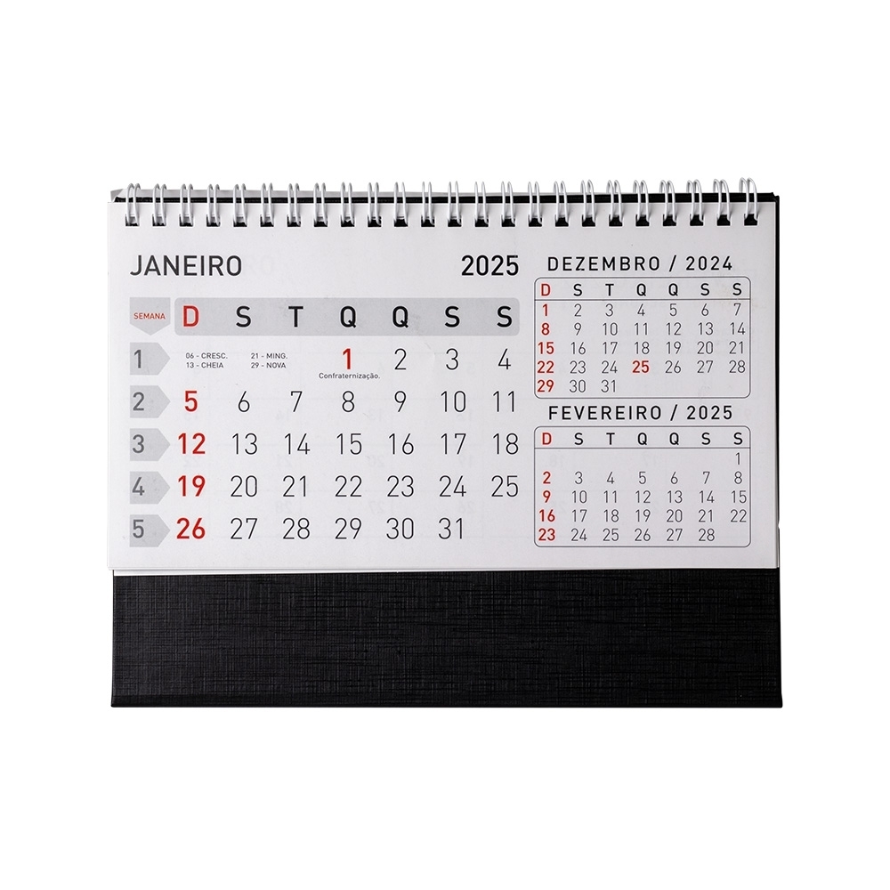 Calendário de Mesa 2025 Personalizado