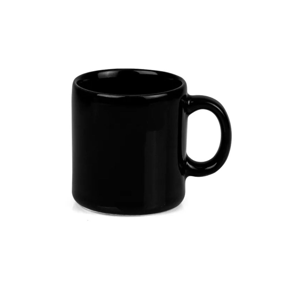 Caneca Em Cerâmica Preta 270ml Personalizada-CO-41271