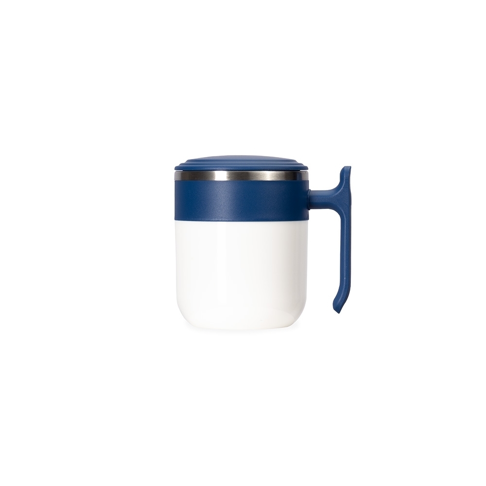 Caneca Inox 350ml Personalizada com Tampa e Alça-18946