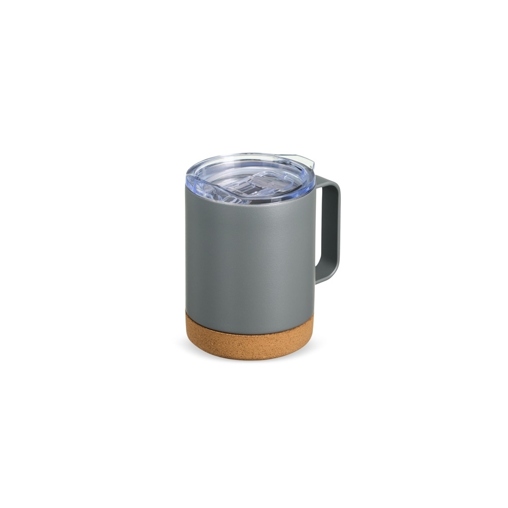 Caneca Térmica com Cortiça de 400ml Personalizada-18838