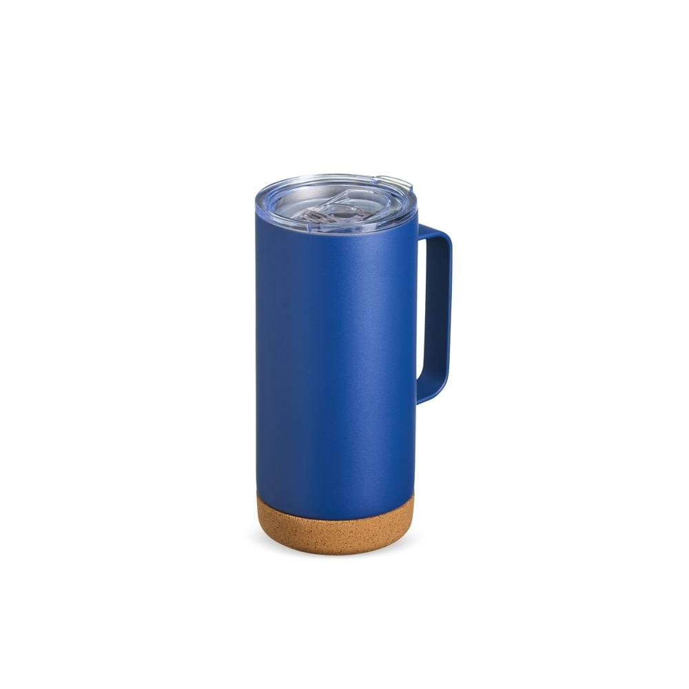 Caneca Térmica com Cortiça de 500ml Personalizada-18839