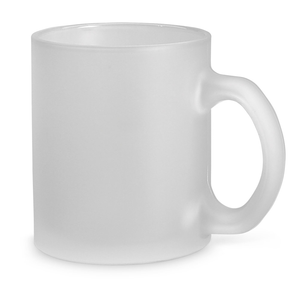 Caneca em vidro com efeito fosco -93804