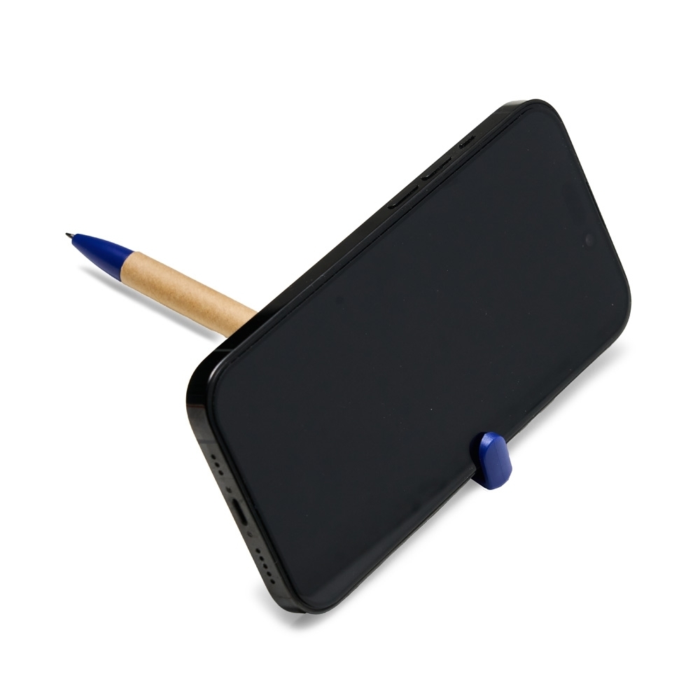 Caneta Ecológica Personalizada com Suporte para Celular