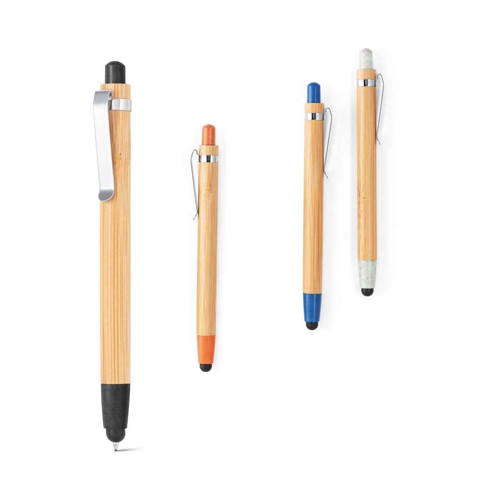 Caneta Esferográfica Bambu Personalizada 