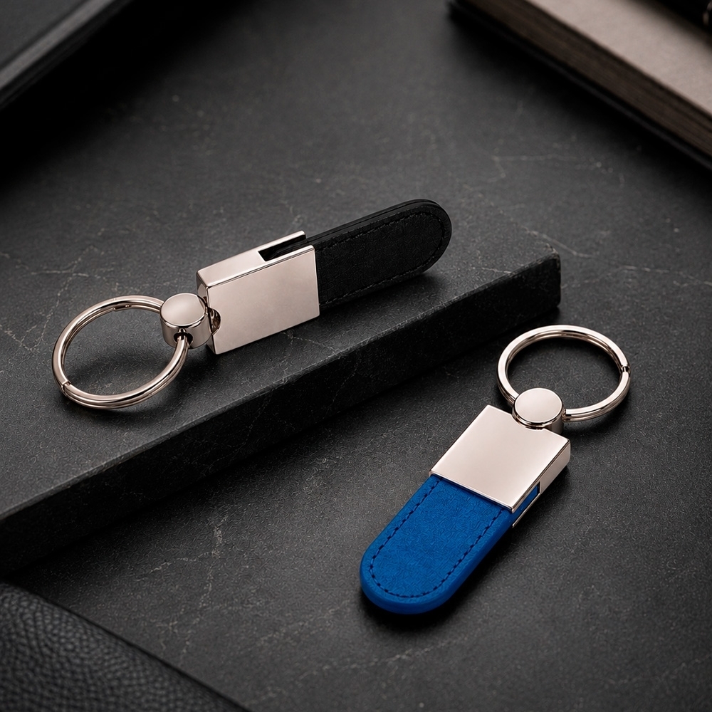 Chaveiro Metal com PU Personalizado