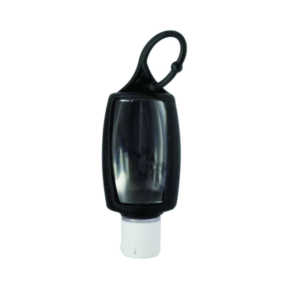 Chaveiro álcool gel 40ml PRETO-0223SE-PRE