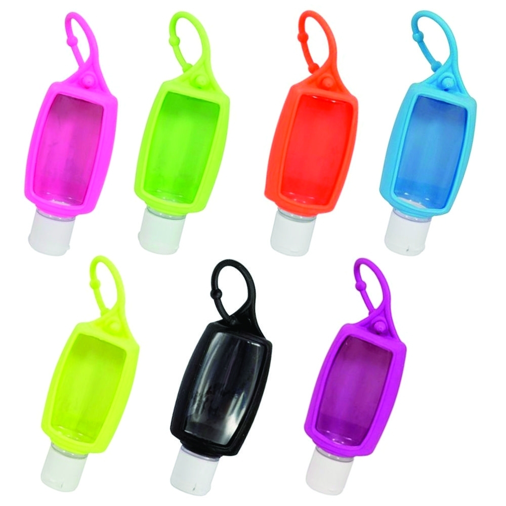 Chaveiro álcool gel 40ml PRETO