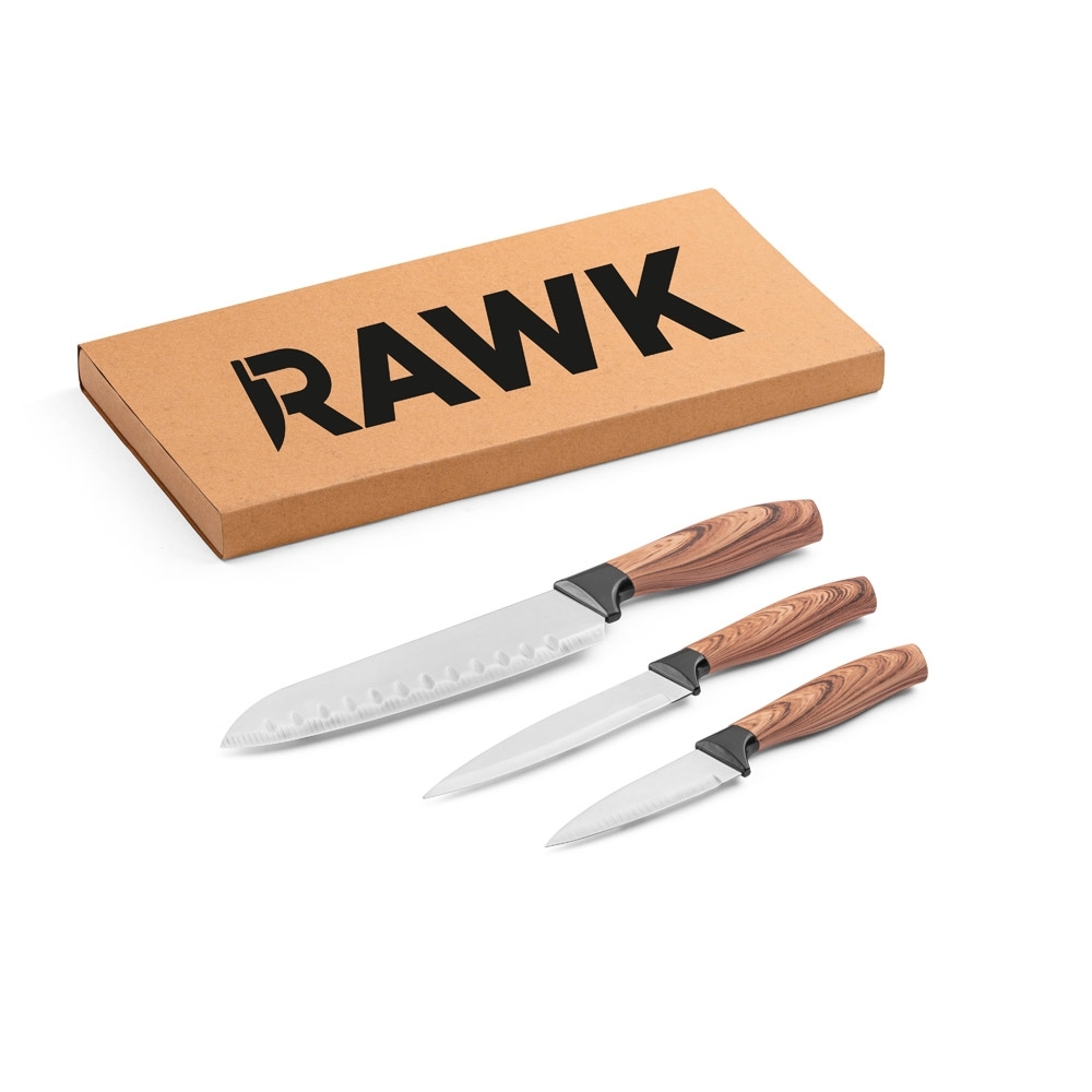 Conjunto de Facas de Cozinha Personalizado BAHARAT com 3 Peças