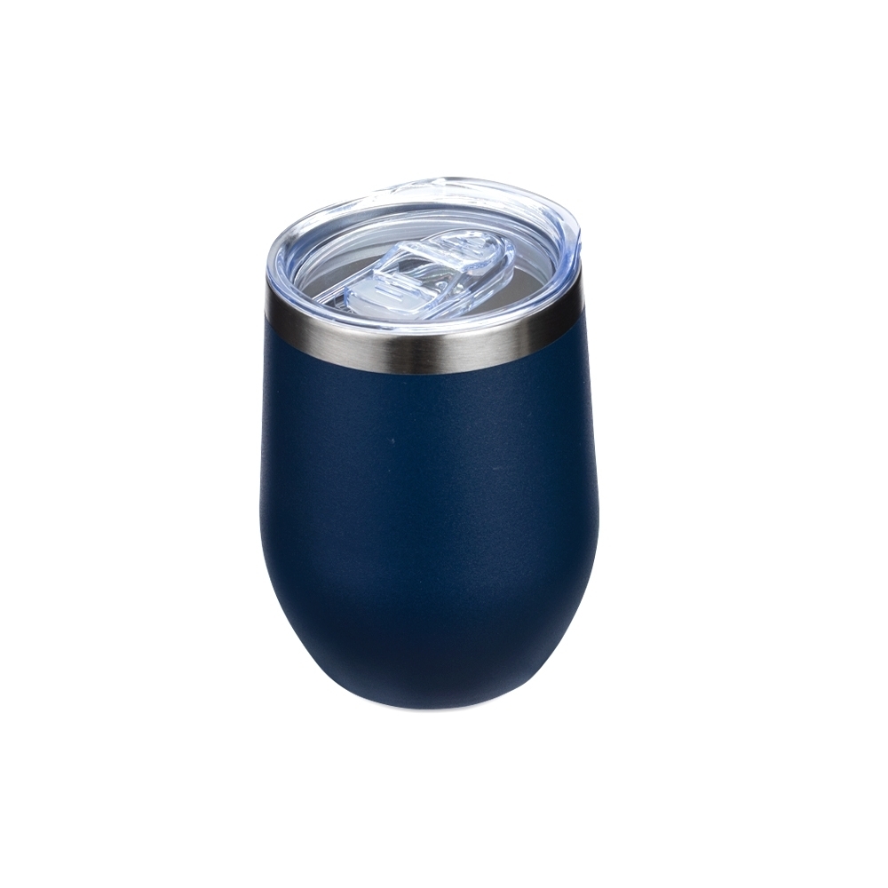 Copo Inox Parede Dupla 320ml Personalizado com Tampa