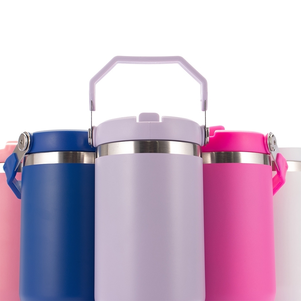 Copo Térmico Inox 800ml com Canudo 