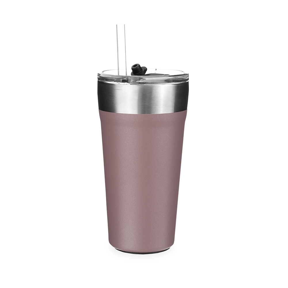 Copo Térmico com Canudo 550ml Personalizado-P@18655