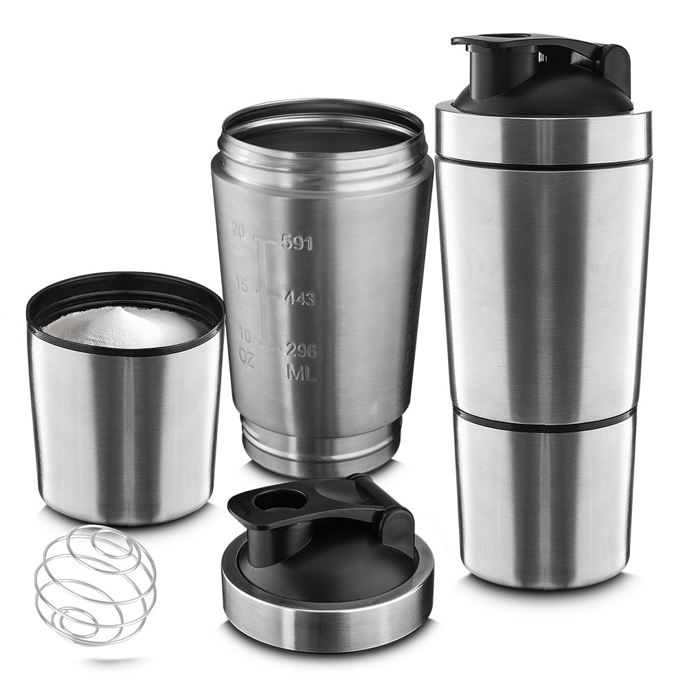 Coqueteleira Inox 750ml Personalizada